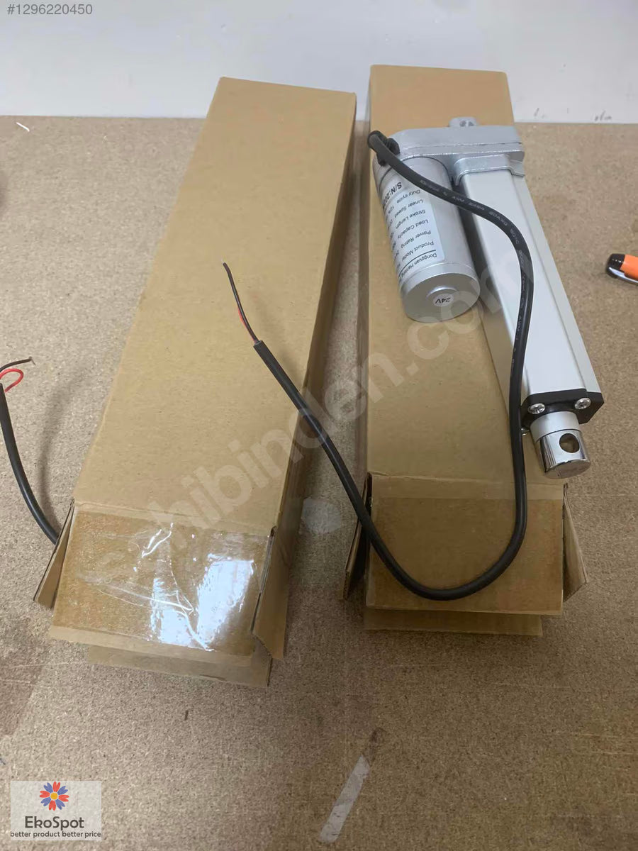 24V 500N 100mm Lineer Aktüatör 20mm/sec