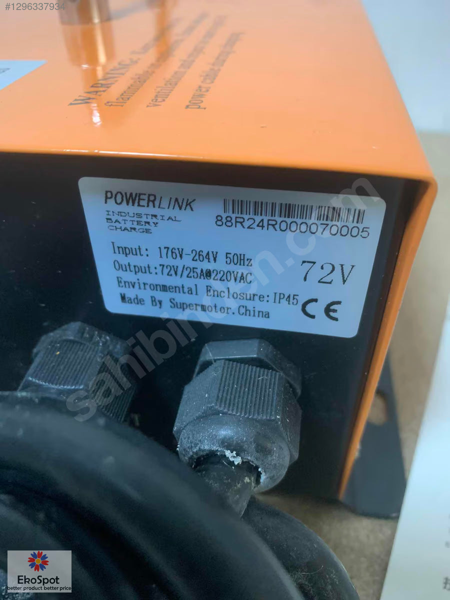 72V 25A Kurşun Asit Akü Şarj Cihazı