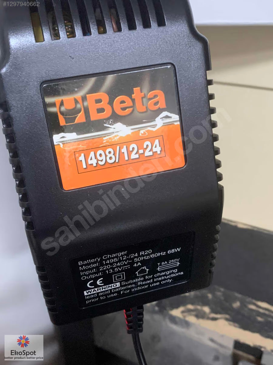 BETA 1498/12 Akü Takviye Cihazı 2200A 014980480 Made in İtaly