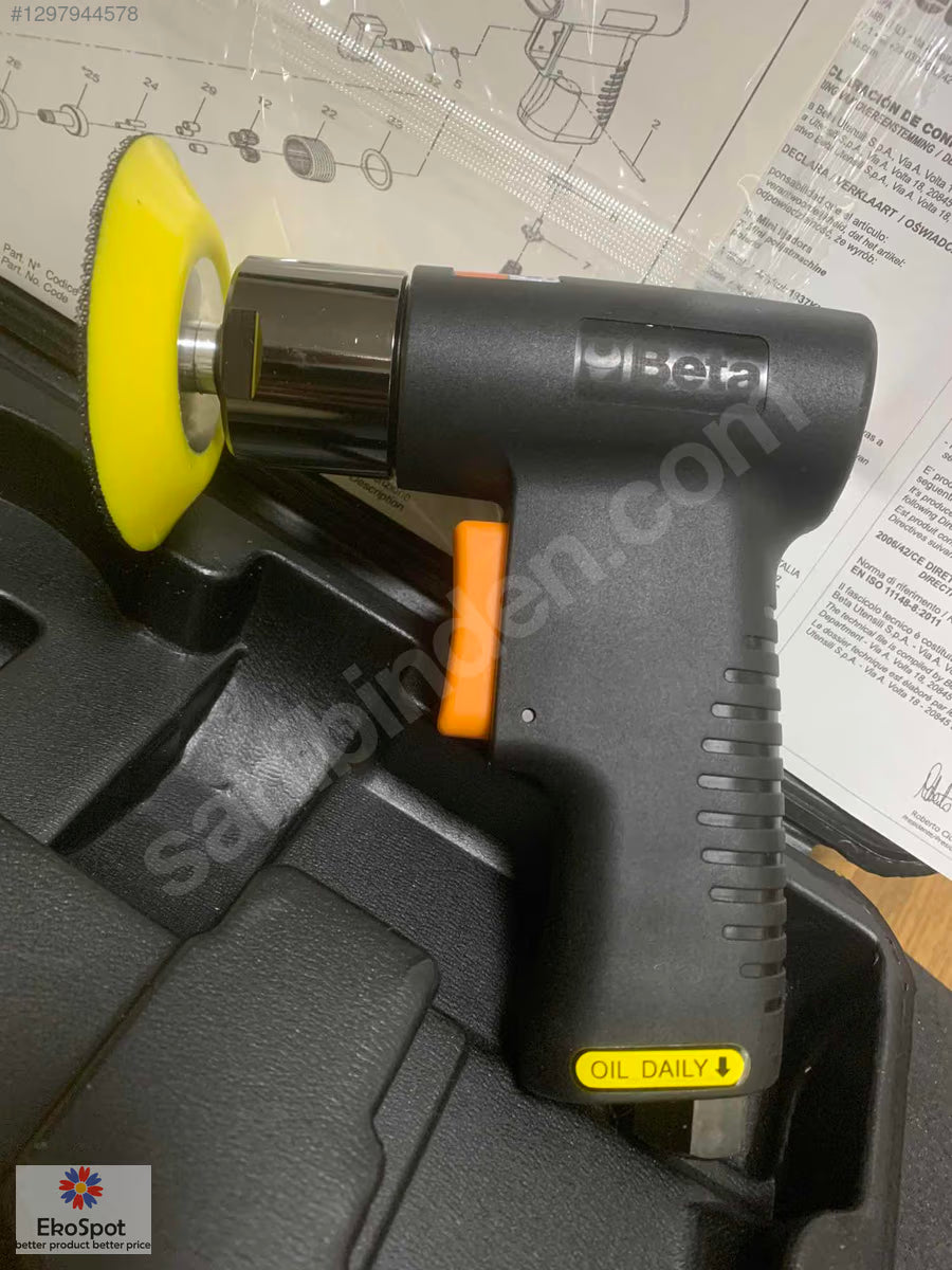 Beta 1937/KL Mini Pnömatik Polisaj Seti - Made İn italy