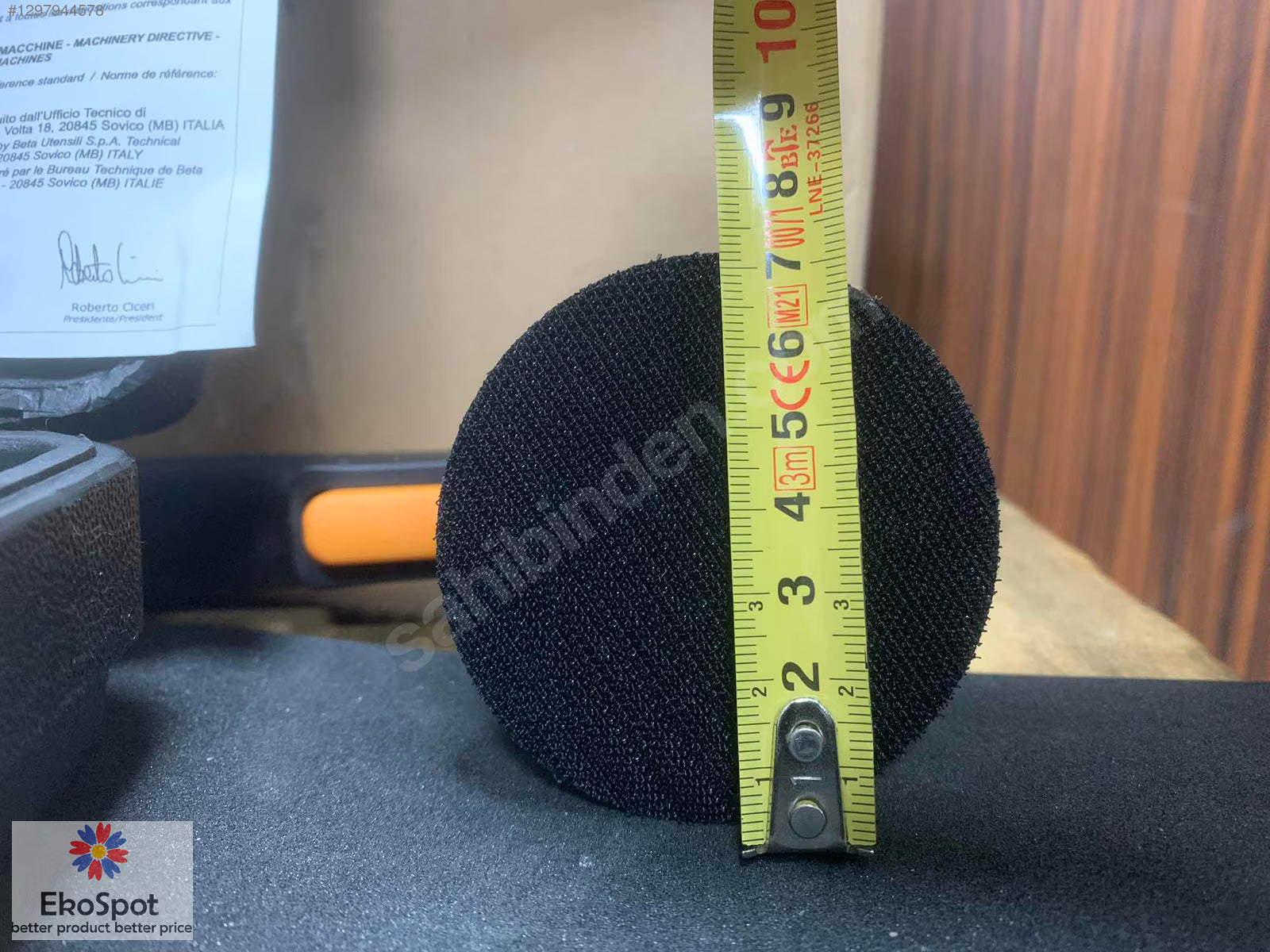 Beta 1937/KL Mini Pnömatik Polisaj Seti - Made İn italy