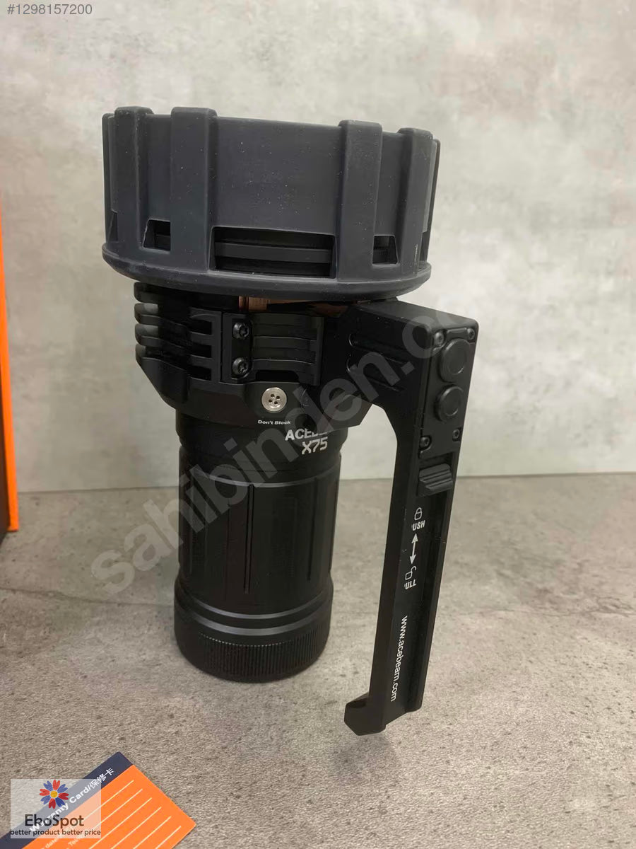 Acebeam X75 El Feneri Powerbank 12xCR XHP70.3 HI 6500K 67000 lm