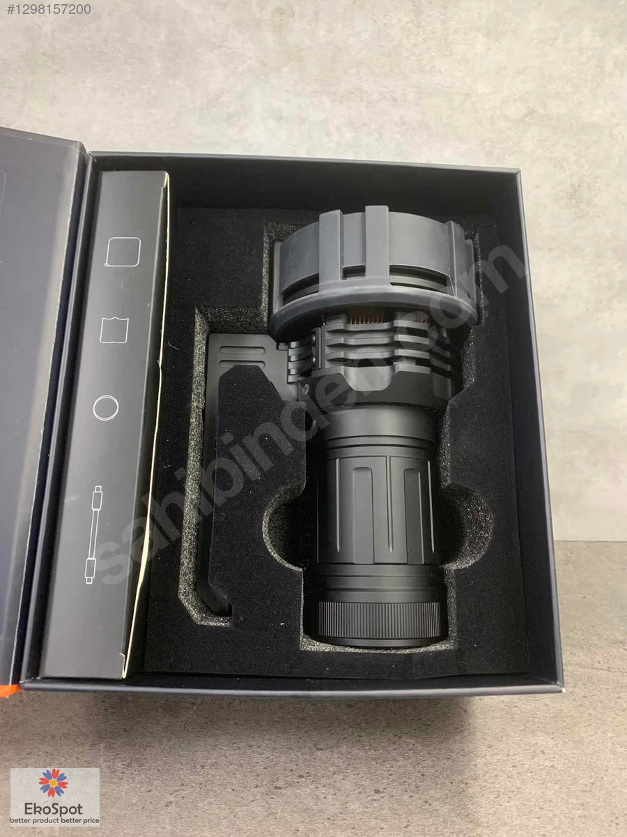 Acebeam X75 El Feneri Powerbank 12xCR XHP70.3 HI 6500K 67000 lm