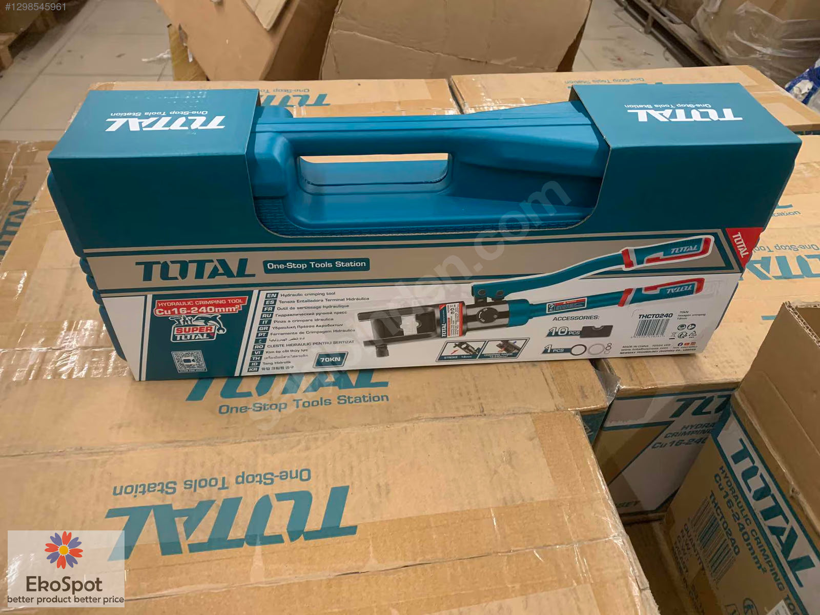 Total THCT0240 Hidrolik Pabuç Sıkma Pensesi