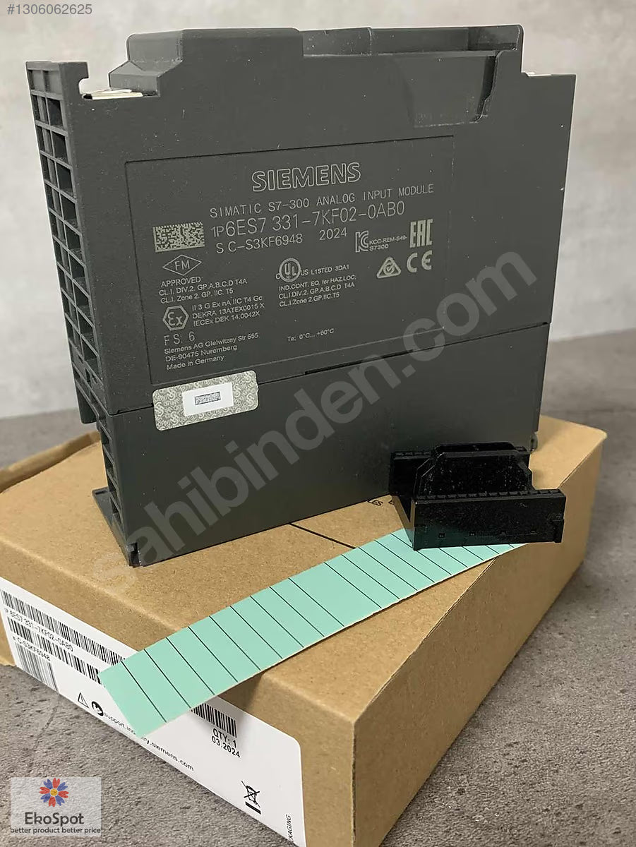Siemens 6es7331-7kf02-0ab0 Analog input Modül