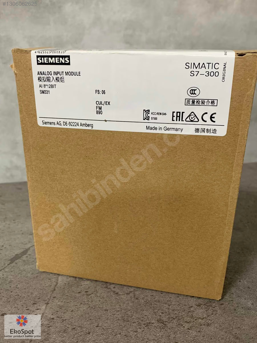 Siemens 6es7331-7kf02-0ab0 Analog input Modül