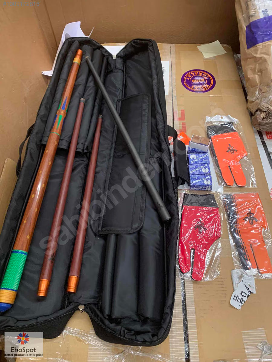 ispanyol Cuaves Bilardo ıstaka Seti * Taco De Billar Para Masset