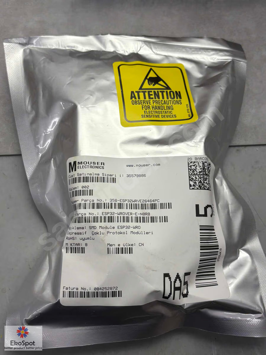 MCP23017-E/ML 10 Adet + ESP32-WROVER-E-N8R8 -- 8 Adet