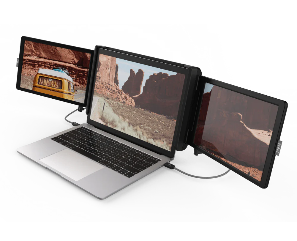 Laptop Ekran Çoklayıcı Monitör ve Taşıma Çantası 15,6'/17,32' için